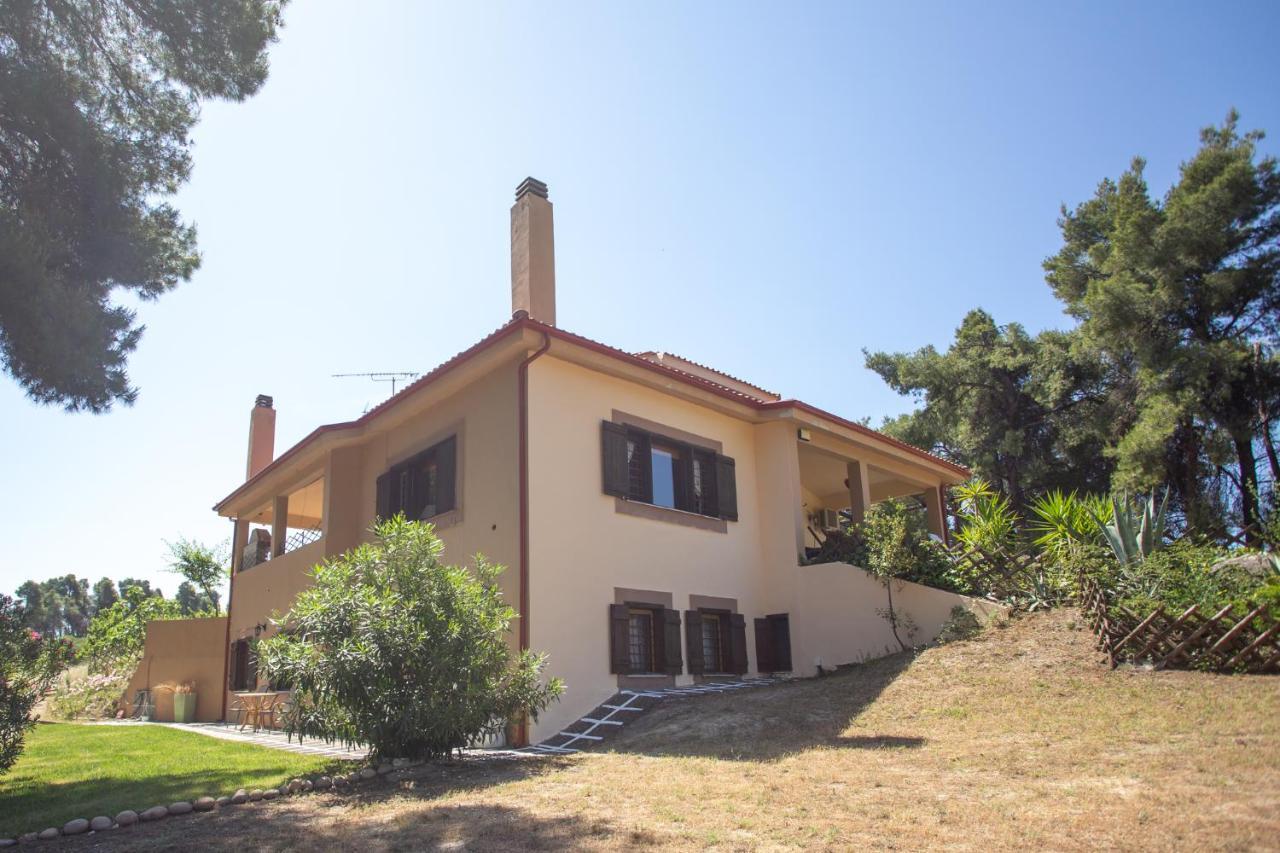 Residence On The Hill Near The Sea Siviri Exterior photo